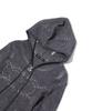 CRITIC Wormhole Hoodied Knit(For Women) Charcoal