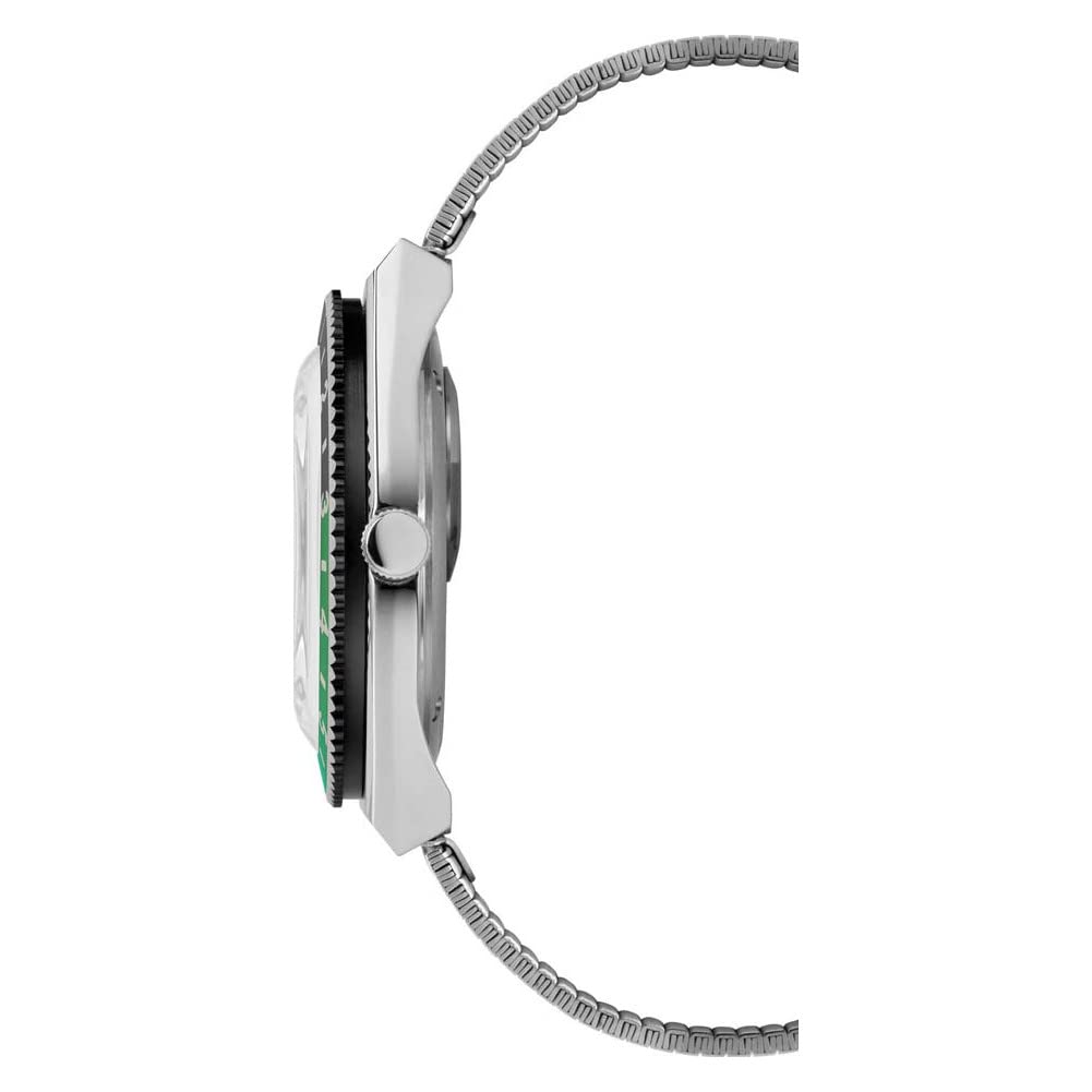 Timex 38 Mm Q Timex One Size Black/Green Silver/Black/Silver