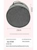 Round Folding Outdoor Fan & Makeup Storage Pouch for Camping