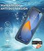 Vollständig versiegeltes klares IP68 wasserdichtes Gehäuse für IPhone17 16 15 14 Plus 13   Pro Max Mini XS XR Stoßfeste Hülle mit Displayschutz