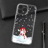 For iPhone 16 Pro Max Case Christmas Pattern Print Soft TPU Phone Protector