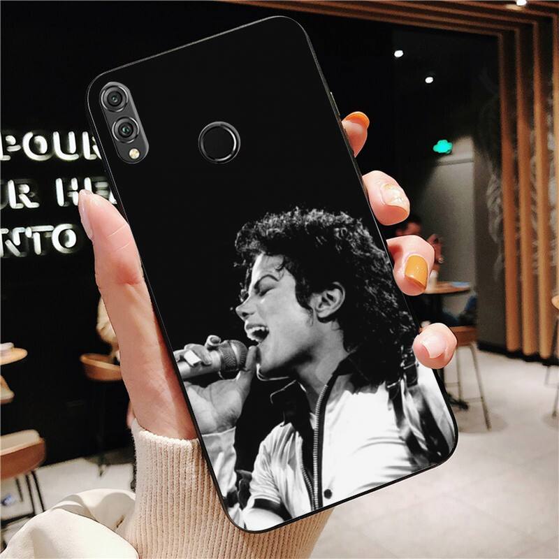 YNDFCNB Superstar Michael Jackson Phone Case For Huawei Honor 8X 8A 9 10 20 Lite 30Pro 7C 7A 10i 20i