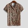 Hawaiian Men'S Short-Sleeved Beach Shirt 3D Printed Short-Sleeved Casual Shirt