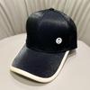 Meimeier M Logo Baseball Cap for Women, Spring and Summer, K-style, Small Face, Fashionable, Sun Protection, Peaked Cap