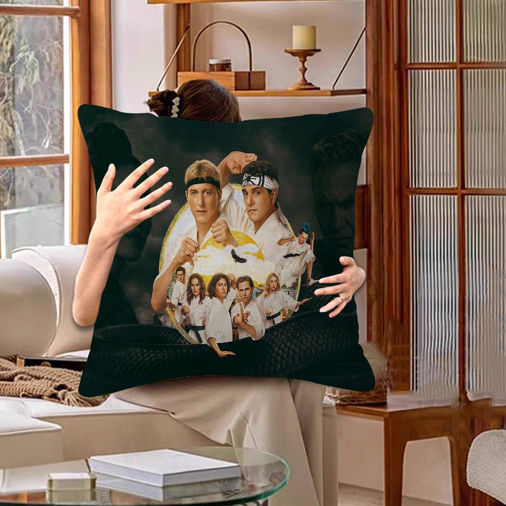 

Classic Comedy Movie Cobra Kai Pillowcases Home Bedding Decorative Pillow Cover Wedding Super Soft Pillow Case 30cmx30cm