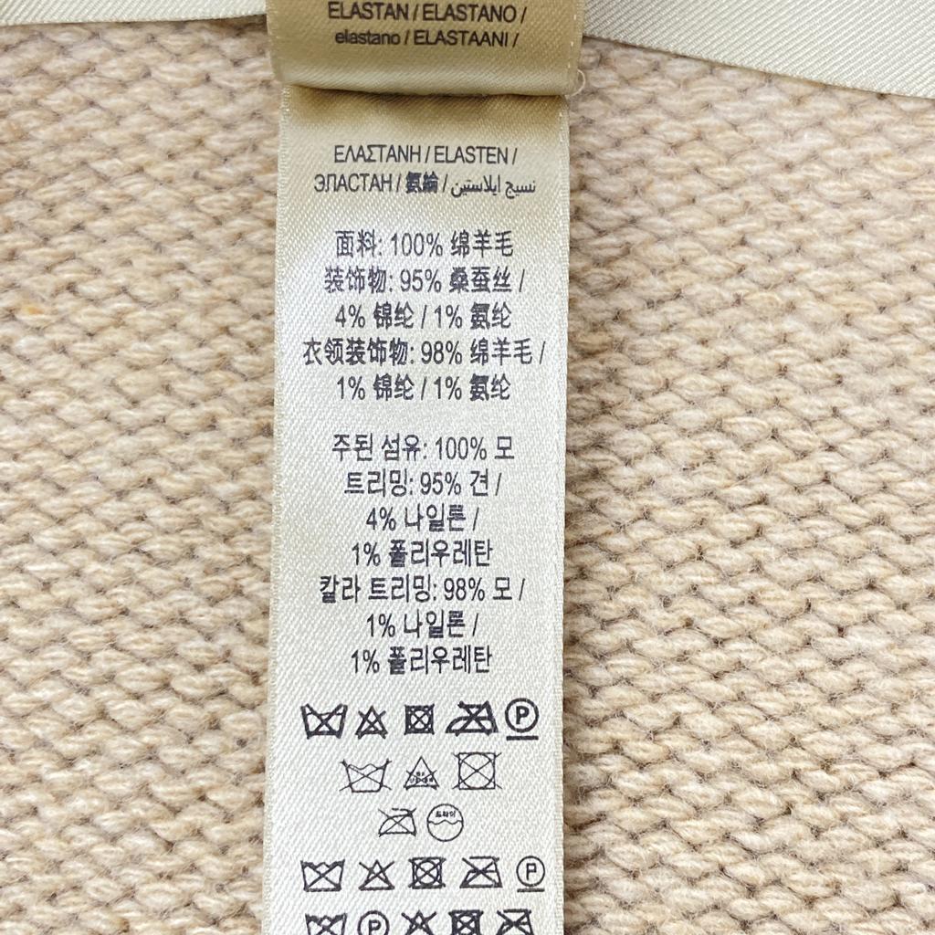 BURBERRY CNDAIJAR81MAA Beige Long Cape tops one size beigeUsed