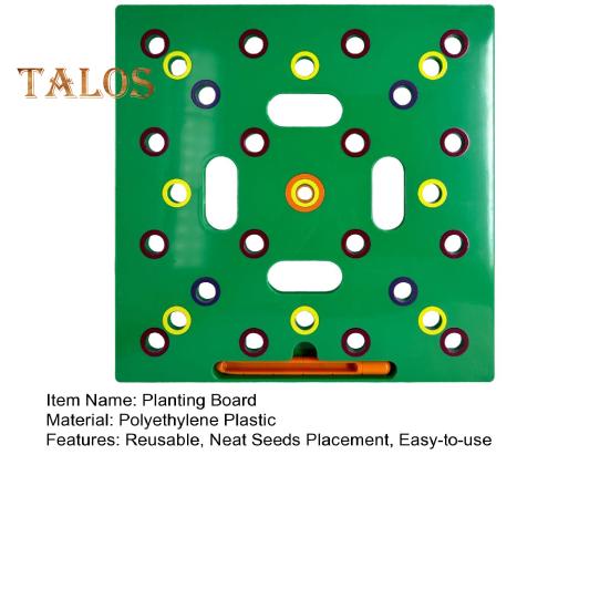 Abstandshalter für Saatgut, Schablone für den Abstand zwischen den Saaten, quadratisches Abstandswerkzeug für den Garten, Pflanzbrett für präzise Saatplatzierung