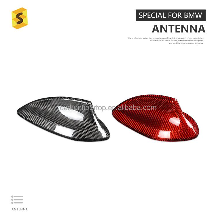 ES F30 Hot Sell Exterior Carbon Fiber Decoration Car Accessories Carbon Fiber Radio Antenna Fit for BMW