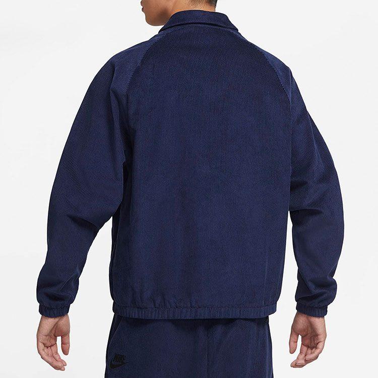Nike Jackets Men's Dark Navy Blue Lapel Moderate Other DO2323-410