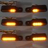 Handlebar LED Turn Signals Blinker Running Light 2pcs Fit For Harley Sportster