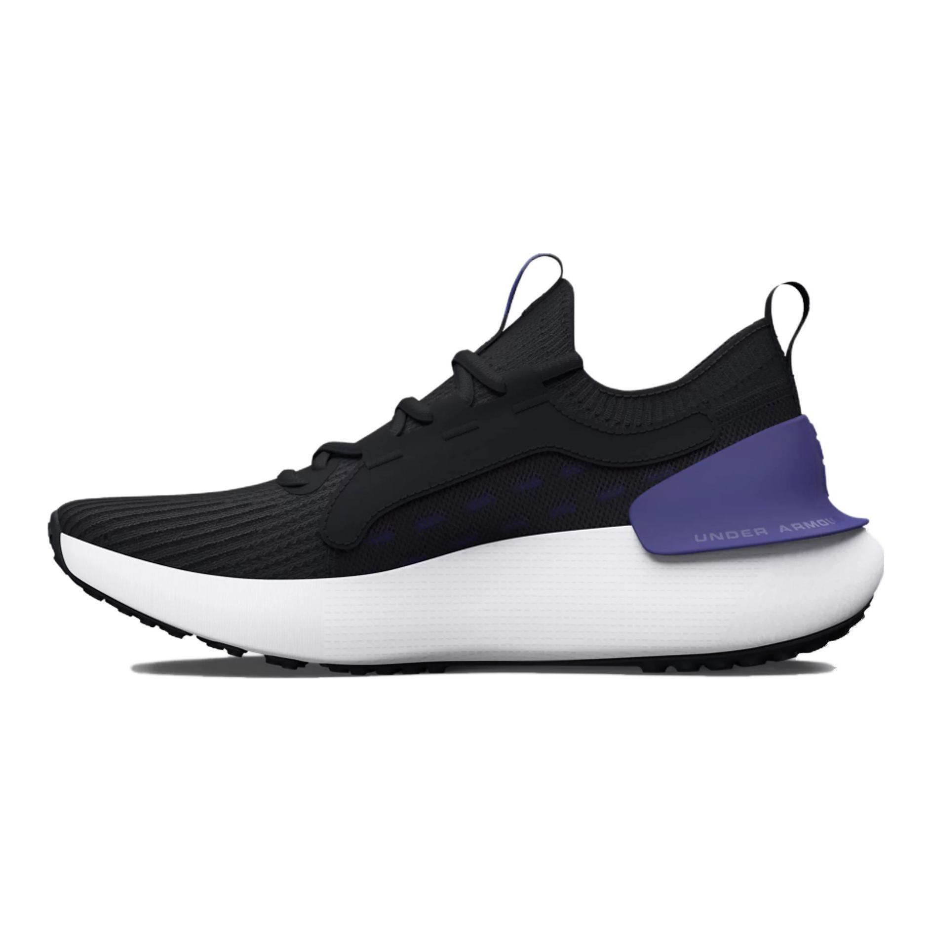 Кроссовки для бега Under Armour HOVR Phantom 3 Low top Детские Черно-фиолетовые Детские 3027012-002 35.5