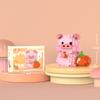 Micro-particle Pig Diary Cartoon Pig Doll Model Ornaments Children's Educational Toys Assembled Building Blocks