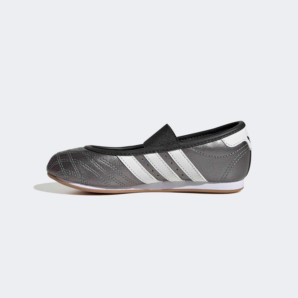 [Adidas] Kids' Taekwondo Mary Jane [KJ8247-CARBON/FTWWHT/GUM4]
