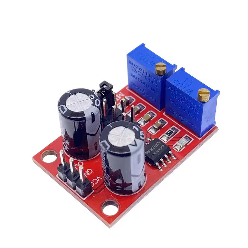 NE555 Adjustable Pulse Generator for Stepper Motors