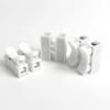 100pcs 2/3 Pin Push-in Spring Loaded Connector, CH2 CH3 5A 250V Wire Cable Connector for Electrical Lighting