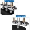 Metal Sheet Bending Tool High Speed Steel Roller 0‑90 Degree Angle 3 Station  Roller Bender for Factory Garage
