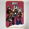 Bratz Rock Angelz Cartoon Metal Tin Sign Vintage Music Decor for Home Bar Man Cave Club Cafe