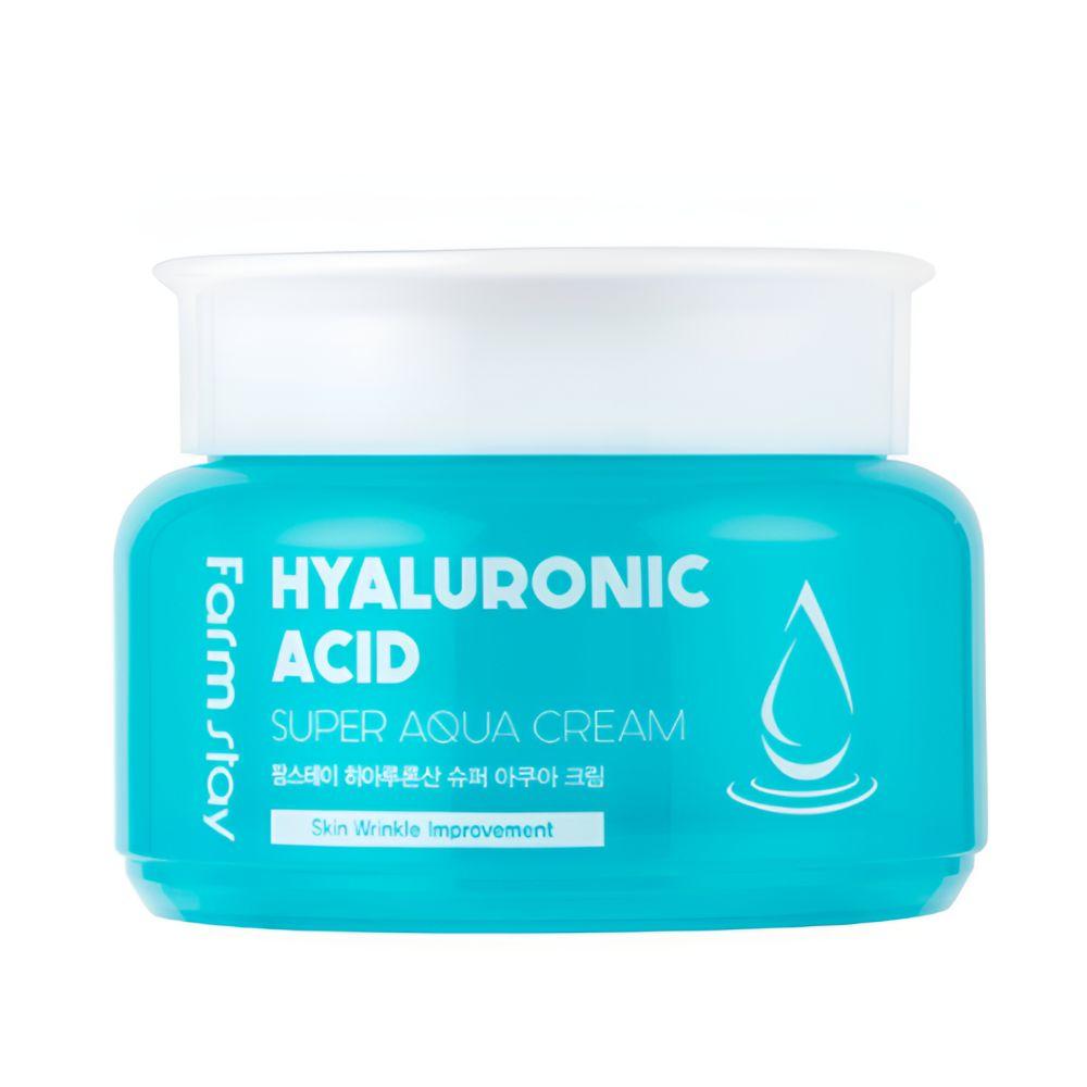 Farmstay Hyaluronic Acid Super Aqua Cream Deep Hydrating Moisture Face Cream 100ml