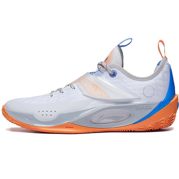 

Li Ning Wade 808 2 Амортизуючі Нековзкі Стійкі до стирання Низькі Баскетбольні кросівки Чоловічі Різнокольорові ABPT017-3 47.5