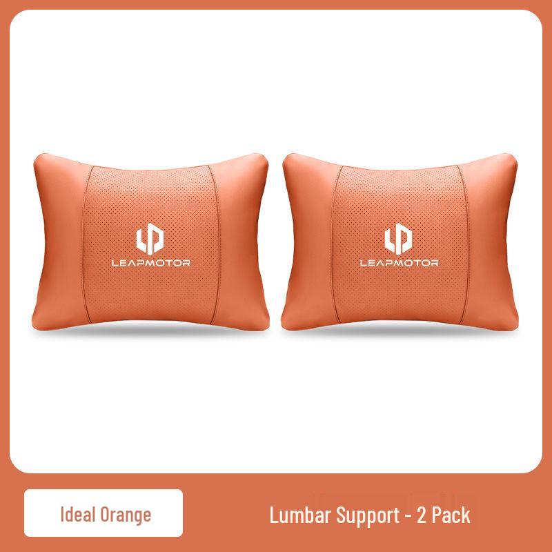 Suporte Lombar para Bancos de Carro Leapmotor T03/C11/C01/C16/C10 - Conforto de Alta Qualidade e Proteção da Cintura Encosto de Cabeça