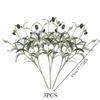 1/3/6PCS Artificial Olive Leaves Tree Branch Green Plant with Fruit for Home Garden Vase Decoration Wedding Bouquet Silk Flowers
