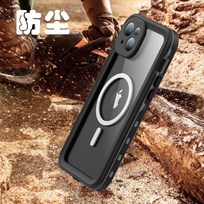 Shockproof Dustproof Waterproof TPU Phone Case IPhone 15 Plus Full Cover With Lanyard Loop DIY Customization