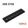 32001 3709 3738 Plate 2x6 2x4 2x8 with Holes Bricks Toys For Technical Buildings Blocks Toys For Children Gift 43857 DIY MOC