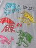 2026 Spring/Summer Children's Luminous Dinosaur T-Shirt - European & American Style