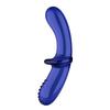 Elegant Sensation: Satisfyer Light Blue Double Crystal Glass Dildo, 1 Piece