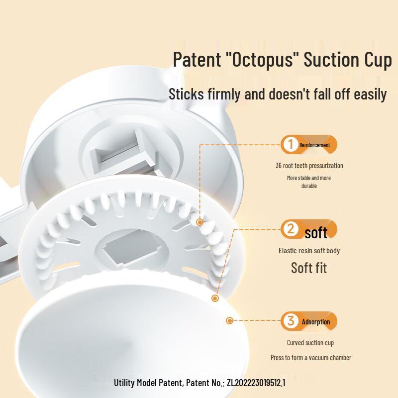 Suction Cup No-Drill Kitchen Paper Towel Holder
