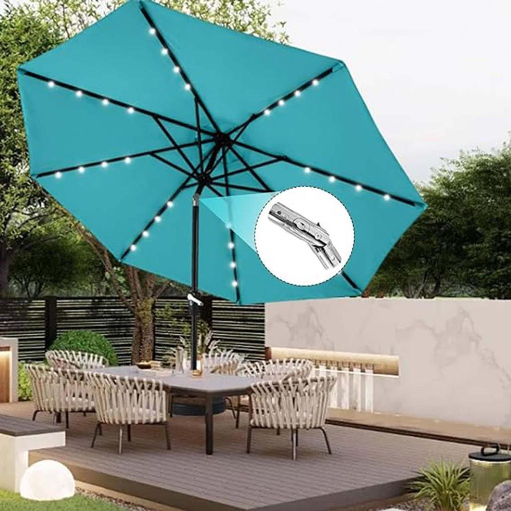 Patio Umbrella Replacement Parts,Multipurpose Umbrella Spare Parts Waterproof Outdoor Umbrella Attachment For Garden Party Balcony