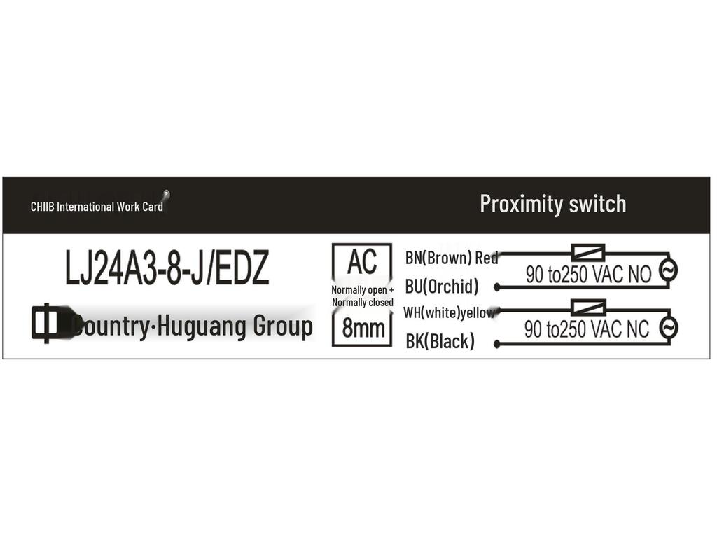 Inductive Proximity Sensor LJ24A3-8-Z/BX/BYAXAYEXDXJ/EZDZ Metal Limit Switch