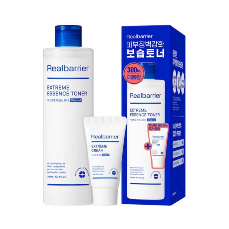 Real Barrier Extreme Essence Toner 300ml Special Set (+ Extreme Cream 25ml)