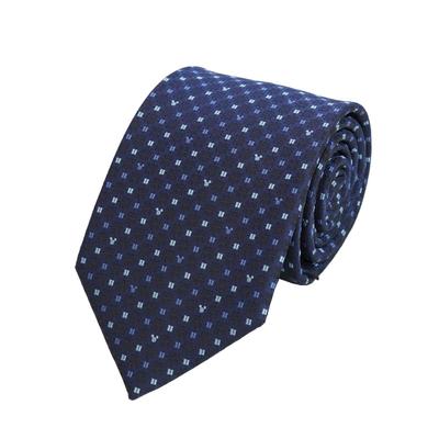 [Disney] Krawatte (Drei Kreis-Silhouette Mikro-Muster) Krawatte D50034 Blau Marine