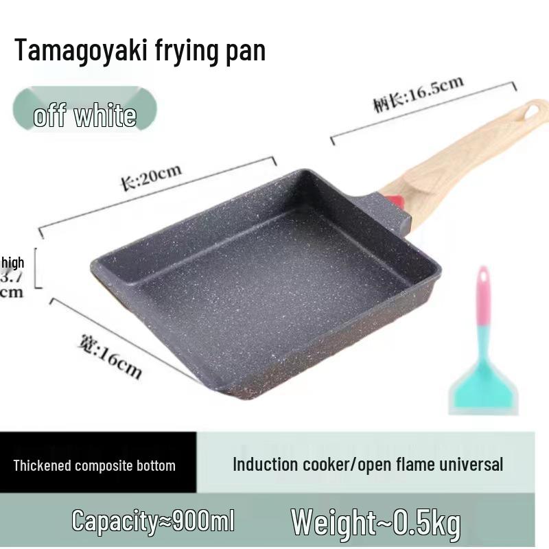 Grenzüberschreitende Antihaft-Tamagoyaki Quadratische Omelettpfanne für das Frühstück
