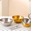 Convenient Storage Bowl Metal Nesting Bowl StainIess Steel Cooking Basins Multifunctional Bowl for Dessert Eggs Beating