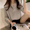 [Shop  ] Women S Delicate Fit Striped Collared blouSe Won Wbl Wa18feb