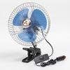 12/24V Oscillating Car Fan Rotation Strong Summer Cooler Adjustable Mini Electric Auto Fan Truck Vehicle Strong Wind Air Cooler