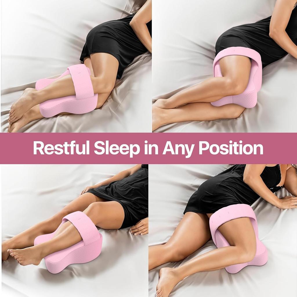 Body Memory Cotton Leg Pillow Breathable Washable Cover Pillow Better Sleeping Pillow For Pain Relief Thigh Leg Pad Cushion