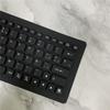84 Keys Spanish USB Wired Silicone Keyboard Foldable Soft Silicone Waterproof Dustproof Keyboard for Desktop Computer