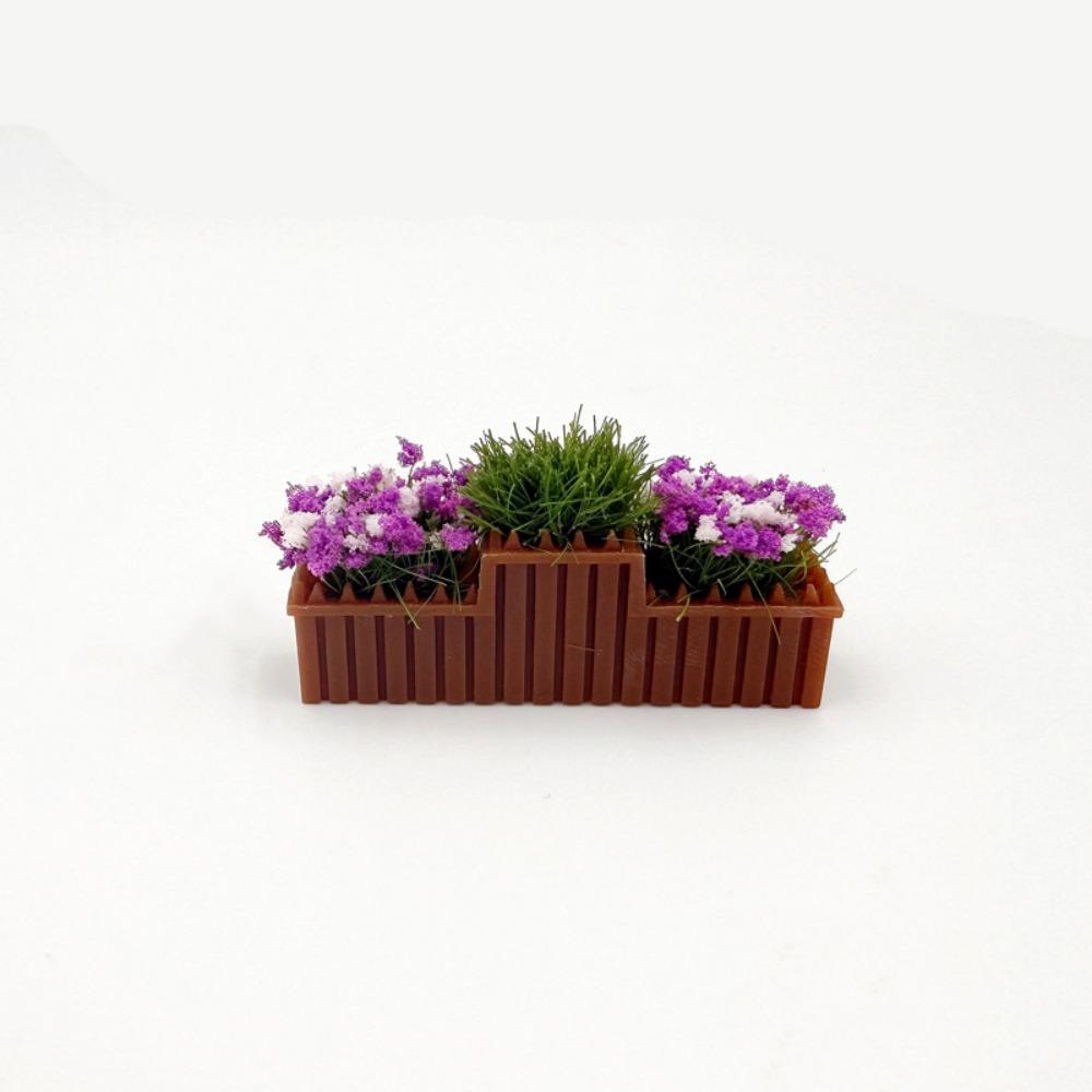 1:12 Scale Cherry Blossom Flowers Lifelike Garden Lifelike Artificial Flower Doll House Decor