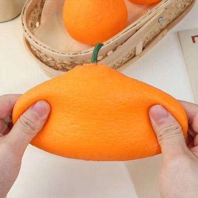 1/2/3/4/5 ks Hračka na odbourání stresu Oranžová Dekompresní Dekopon Mandarinka Stresový míček Proti úzkosti Simulace Ovoce Mačkací Senzorická Fidget hračka