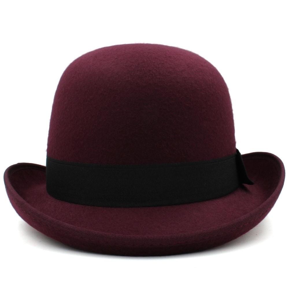 Felt Magician Hat Wide Edge Gentleman Hat New Top Hat Autumn and Winter