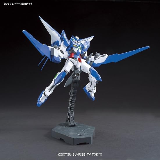 BANDAI SPIRITS HGBF Gundam Build Fighters Gundam Amazing Exia 1/144 Scale Color-Coded Plastic Model