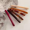 Acetate Duckbill Clip Women's Side Bang Clip Haircut Barrettes Broken Hair Finishing Clip Bar Hairclip Headdress