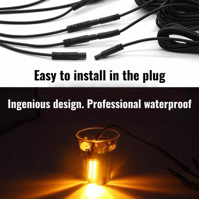 18LED Front Grille Light FOR FOTON TUNLAND V9 Car Daytime Running Light Wheel Eyebrow Lamp For Pickup Offroad 12V Led Light