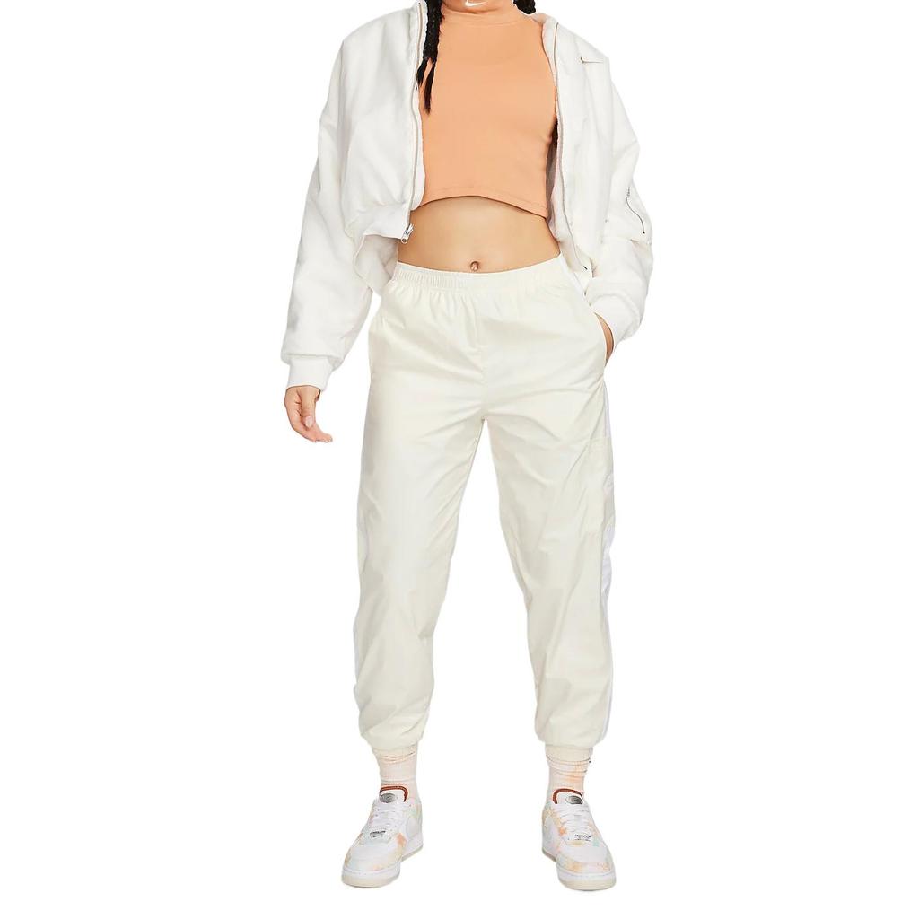 Nike Solid Color Comfortable Loose Casual Pants Women Bottoms White CJ7347-113