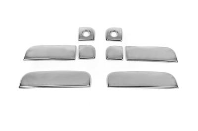 Handle Pads (4 Pcs., Stainless Steel) Carmos - Turkish Steel for Kia Soul I 2008-2013