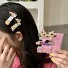 1PC Cute Cartoon Puppy Cat Hairpin Female Side Clip Ins Headgear Hair Accessories High-end Duckbill Clip Summer Hairpin