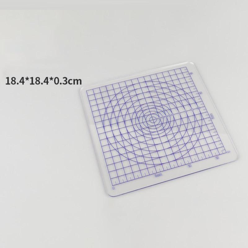 Acrylic Pressure Clay Plate Mud Board DIY Craft Tool for Ceramic Sculpting and Polymer Clay Modeling